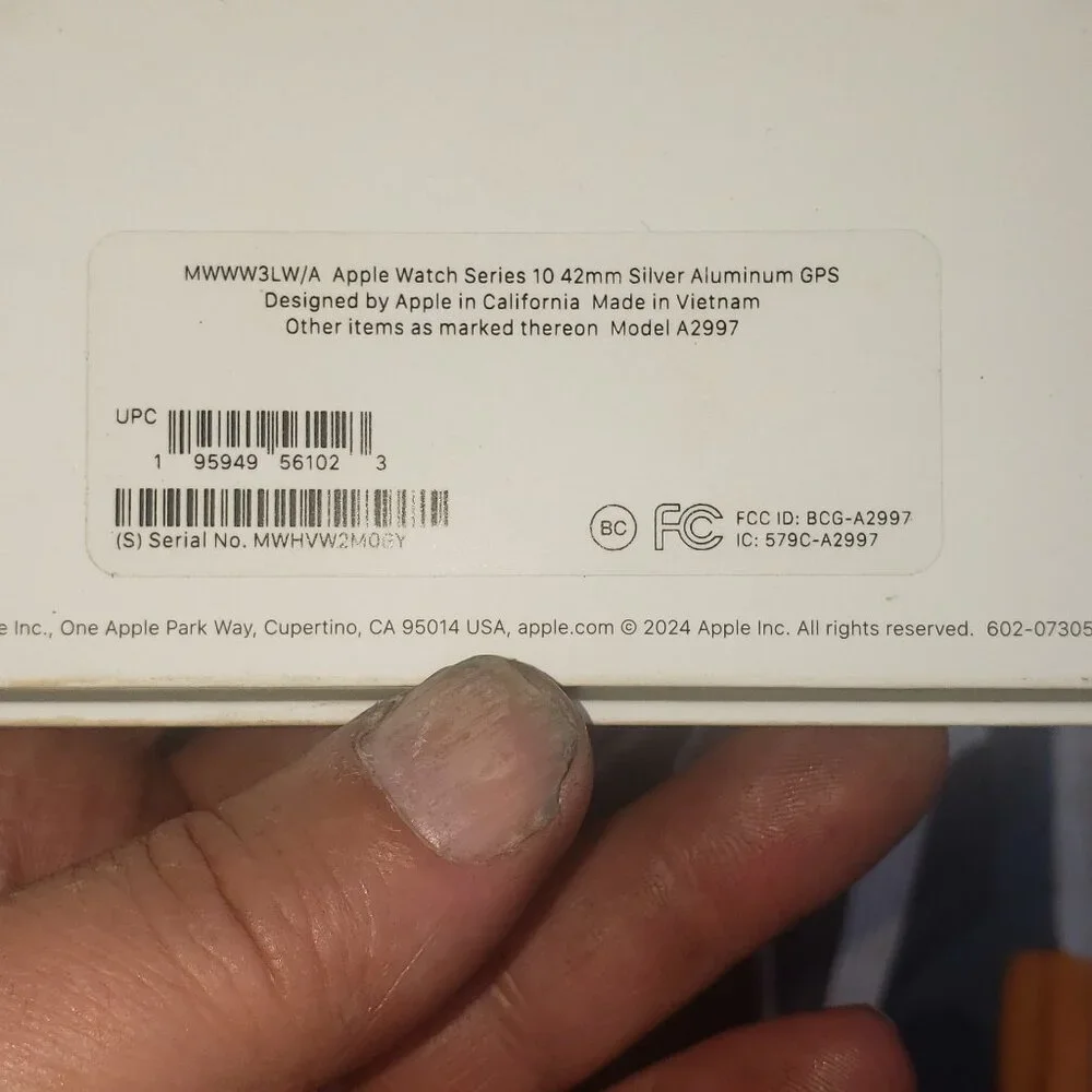 Apple watch Series 10 BOX ONLY!